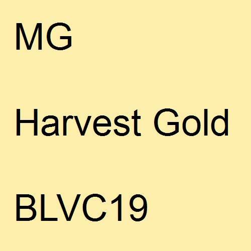 MG, Harvest Gold, BLVC19.